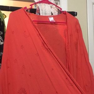 Beautiful light cover up for the warm weather coming.